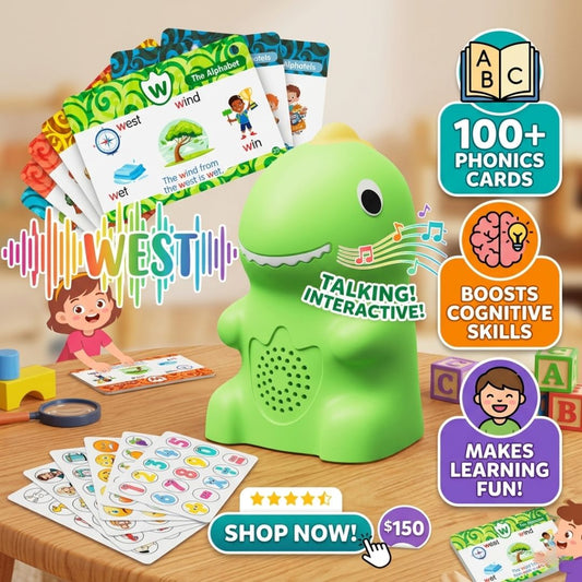 Dinosaur Talking Flash Cards
