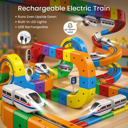 WonderRail™: The Modular 3D Train Track for Curious Little Builders