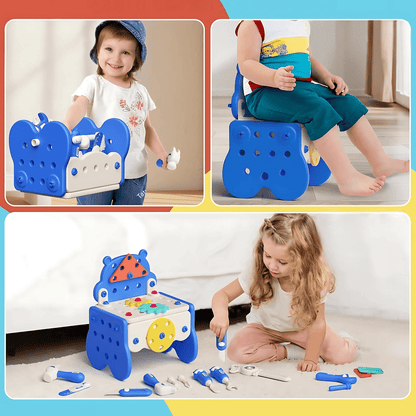 Hippo All-in-one Tool Hub DI Montessori Tool Box Set